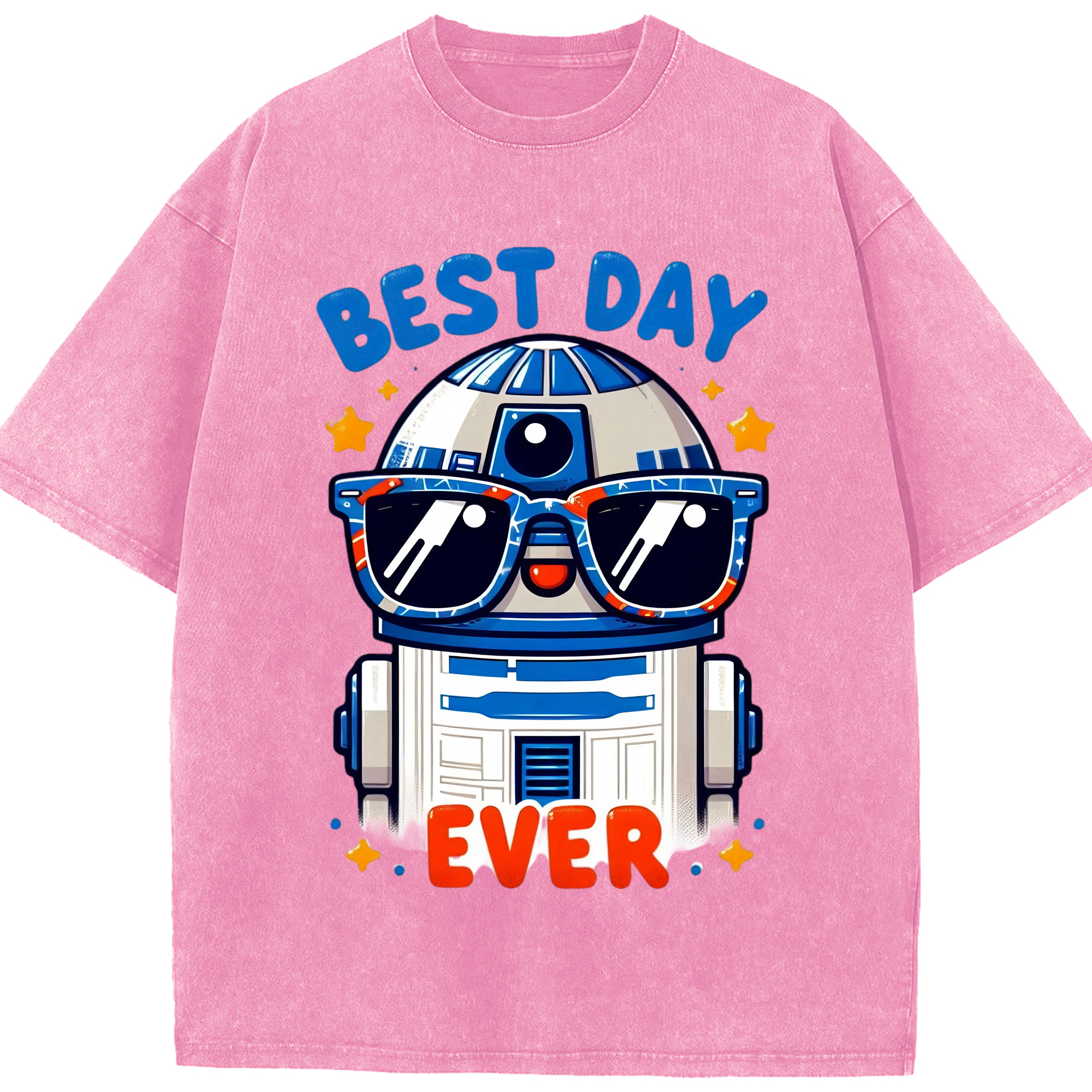 （画像用） スター・ウォーズ Star Wars 綿100% ヴィンテージ風 半袖Tシャツ（フロントプリント）